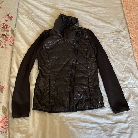 Xersion Zip-up Fitted Jacket Black - Picture 4 of 6